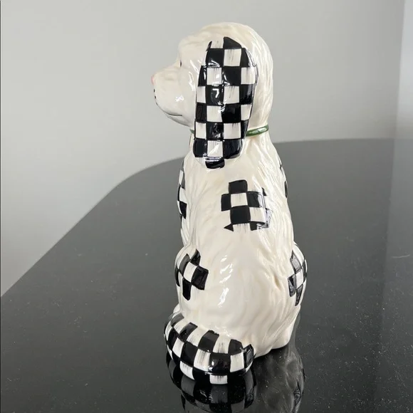 MacKenzie-Child’s Ceramic Staffordshire Dog Figurine - Picture 2 of 10
